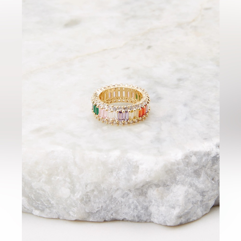 Bracha Color Wheel Ring